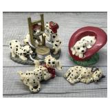 FIREHOUSE DALAMATION DOG FIGURINES WESTLAND KELSEY