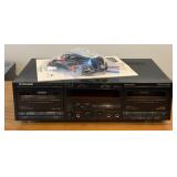 VINTAGE PIONEER STEREO DOUBLE CASSETTE DECK