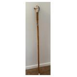 CARVED ZEBRA WALKING STICK 54'