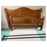 SOLID WOOD FULL SIZE BED