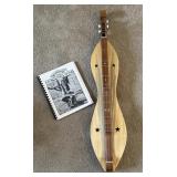 4 STRING MOUNTAIN DULCIMER W LARKIN'S BOOK