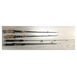 SHAKESPEARE FISHING RODS