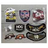 PATCHES PINS STICKERS HARLEY DAVIDSON STURGIS HOG