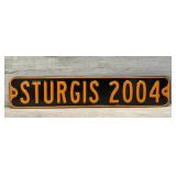 STURGIS BIKE WEEK METAL STREET SIGN 32' X 6'