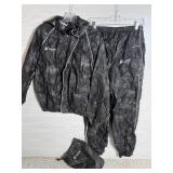 FROGG TOGGS 2 PC RAIN SUIT  SIZE S