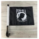 HARLEY DAVIDSON POW MIA NYLON CAR FLAG