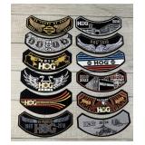 HARLEY DAVIDSON HOG ROCKER PATCHES 2013-2024
