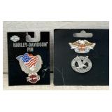 HARLEY DAVIDSON COLLECTOR PINS EAGLE ROCKER