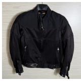 POWER TRIP MOTORCYCLE JACKET W REMOVEABLE PADS