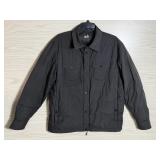 DOWN INSULATED PUFFER STYLE JACKET BLACK SZ L