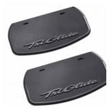 PAIR HARLEY DAVIDSON TRIKE MUD FLAPS TRI GLIDE NEW