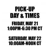 PICKUP DAYS & TIMES