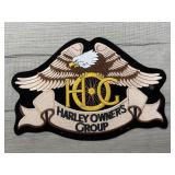 HOG HARLEY OWNERS GROUP EAGLE PATCH 11' X 7'