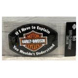 HARLEY DAVIDSON EMBLEM PATCH NEW 8' X 5'