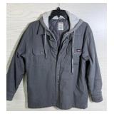 DICKIES HOODED SHIRT JACKET