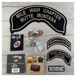COLLECTIBLE PATCHES PINS & STICKERS HARLEY DAVIDSN