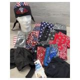 DOO RAGS BANDANAS DUST BANDIT STURGIS AMERICAN FLA