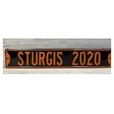 STURGIS BIKE WEEK METAL STREET SIGN 32' X 6'