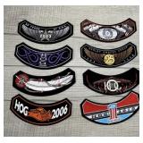 HARLEY DAVIDSON HOG ROCKER PATCHES 2003-2010