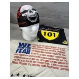 HARLEY DAVIDSON SKULL & FLAMES DOO RAG & BANDANAS