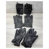 LEATHER & FINGERLESS GLOVES WILD WEAR THINSULATE