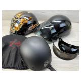 MOTORCYCLE HELMETS FOR COLLECTORS OR PARTS