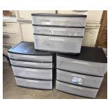 STERILITE STORAGE W DRAWERS