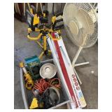 SHOP LIGHTING BULBS & FLOOR FAN