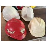 CONSTRUCTION SITE HARD HATS BUDWEISER DALE JR