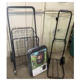 FOLDING CARTS & BACKPACK COOLER SEAT