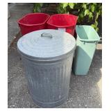 GARBAGE CAN & TRASH CONTAINERS