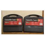FELLOWES CASSETTE CASES CAPACITY 36 EACH