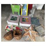 SOLAR LIGHTS YARD & GARDEN DECOR METAL STARS
