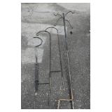 SHEPHERDS HOOKS FOR HANGING PLANTERS