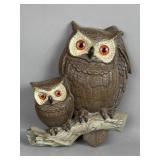 VINTAGE 1977 BURWOOD OWL WALL DECOR