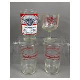 VINTAGE BUDWEISER GLASSWARE GOBLET