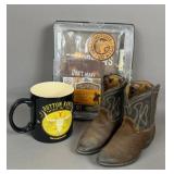YELLOWSTONE DUTTON RANCH COLLECTIBLES & CHILD BOOT