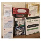 ASSORTED ELECTRONICS DVD PLAYER ANSWERING MACHINE