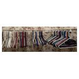 ASSORTED CLOTHES HANGARS