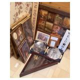 ASSORTED FRAMES & WALL ART