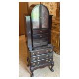 VINTAGE JEWELRY ARMOIRE