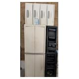 GARAGE STORAGE CLOSET & CHESTS W DRAWERS