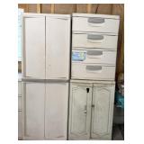 GARAGE STORAGE CLOSET CABINET & CHEST W DRAWERS