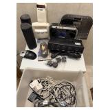 ASSORTED ELECTRONICS SPEAKERS FISHER PRICE MONITOR