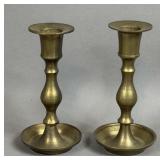 VINTAGE BRASS CANDLESTICK HOLDERS
