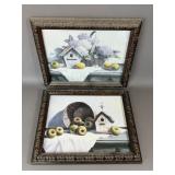 VINTAGE COUNTRY STILL LIFE FRAMED PRINTS