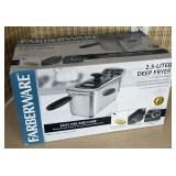 FARBERWARE 2.5 LITER DEEP FRYER NOS