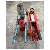 4000 LB HYDRAULIC FLOOR JACK & BOTTLE JACKS