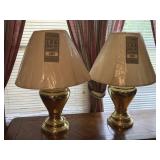 PAIR OF VINTAGE TABLE LAMPS
