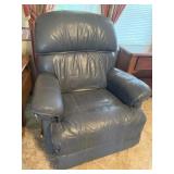 VINTAGE LEATHER LA Z BOY RECLINER